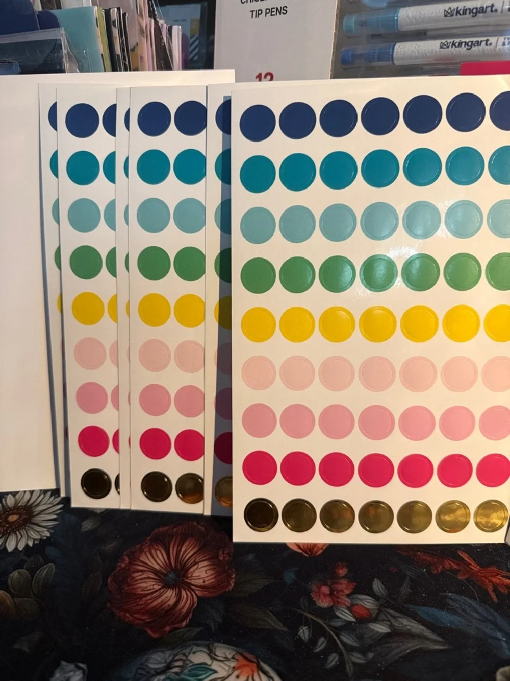 Emily ley paper gifts sticker bundles - 12 sheets - see pics